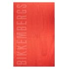 BIKKEMBERGS Πετσέτα Θαλάσσης Κόκκινη 90 x 168 cm, BKK26MTW02F