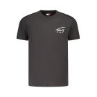 TOMMY HILFIGER Ανδρικό Κοντομάνικο T-Shirt Μαύρο DM0DM23550