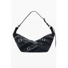 DESIGUAL Γυναικεία Μαύρη Τσάντα Ώμου Fibonacci Munster 2.0 25WAKP73