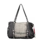 DESIGUAL γυναικεία μαύρη τσάντα 26WAXD06