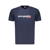 TOMMY HILFIGER Ανδρικό Κοντομάνικο T-Shirt Μπλε, DM0DM23406