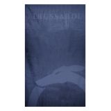 TRUSSARDI Ανδρική Πετσέτα Θαλάσσης Μπλε, 88 x 190 cm, TRU2MTW01