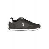 U.S. POLO ASSN. Ανδρικά Μαύρα Sneakers HAPPY001M6NH1