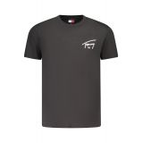 TOMMY HILFIGER Ανδρικό Κοντομάνικο T-Shirt Μαύρο DM0DM23550