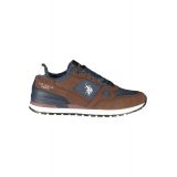 U.S. POLO ASSN. Ανδρικά Sneakers Καφέ TRAX001MGHN1