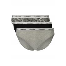 CALVIN KLEIN Γυναικεία Σλιπ Μπικίνι 3 Τεμαχίων Γκρι LV00QD5207