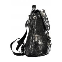 DESIGUAL Γυναικείο Mini Σακίδιο Πλάτης Μαύρο Siroco Tula 26WAKP06