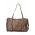 DESIGUAL Γυναικεία Καφέ Τσάντα LANUZA NEW HALF LOGO 26WAXPAF