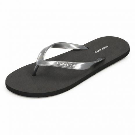 CALVIN KLEIN Γυναικείες Σαγιονάρες σε Μαύρο χρώμα, HW0HW02956