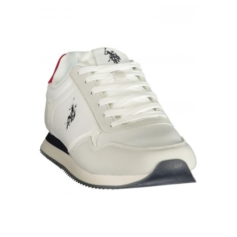 U.S. POLO ASSN. Ανδρικά Sneakers HAPPY001M6NH1_BIWHIRED – Λευκό