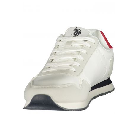U.S. POLO ASSN. Ανδρικά Sneakers HAPPY001M6NH1_BIWHIRED – Λευκό