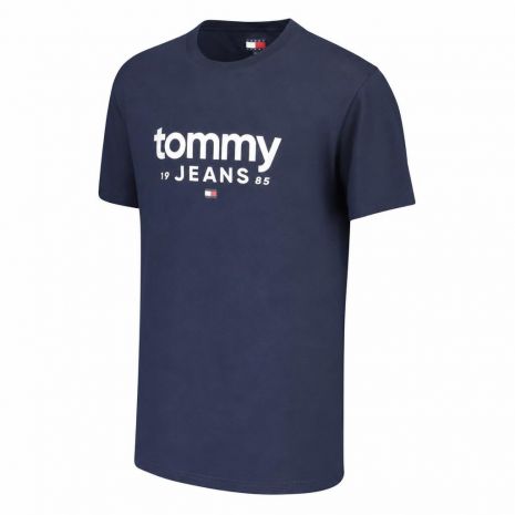 TOMMY HILFIGER Ανδρικό Κοντομάνικο T-Shirt Μπλε, DM0DM23376