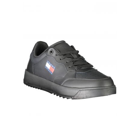 TOMMY HILFIGER Ανδρικά Μαύρα Sneakers EM0EM01397