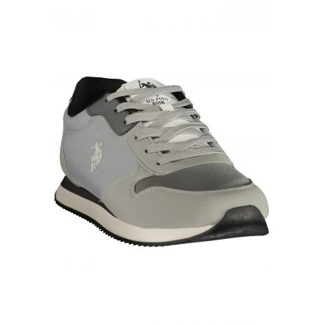 U.S. POLO ASSN. Ανδρικά Sneakers Γκρι HAPPY003M6TH1