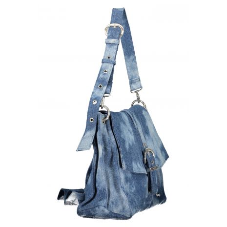 DESIGUAL γυναικεία τσάντα Posadas Denim Curio Μπλε 26WAKD07