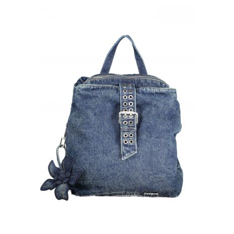 DESIGUAL γυναικείο mini σακίδιο πλάτης μπλε 26SAKD03