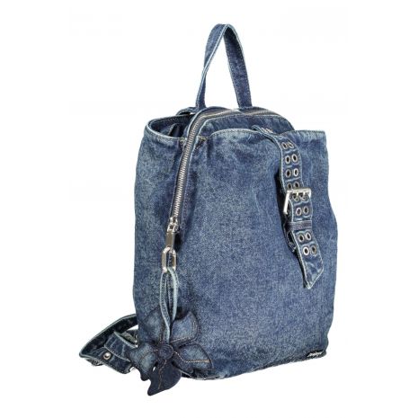 DESIGUAL γυναικείο mini σακίδιο πλάτης μπλε 26SAKD03