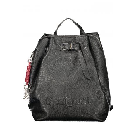 DESIGUAL Γυναικείο Μαύρο Σακίδιο Πλάτης Luena 26WAKP05