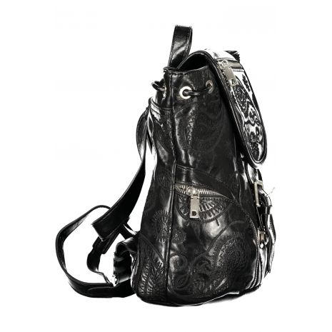 DESIGUAL Γυναικείο Mini Σακίδιο Πλάτης Μαύρο Siroco Tula 26WAKP06