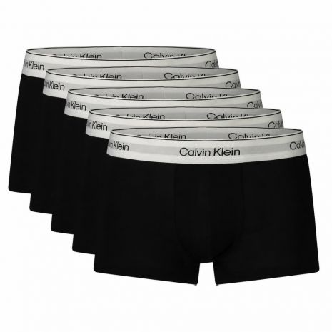 CALVIN KLEIN Ανδρικά Boxer Σετ 5 τμχ. Μαύρο LV00NB4390