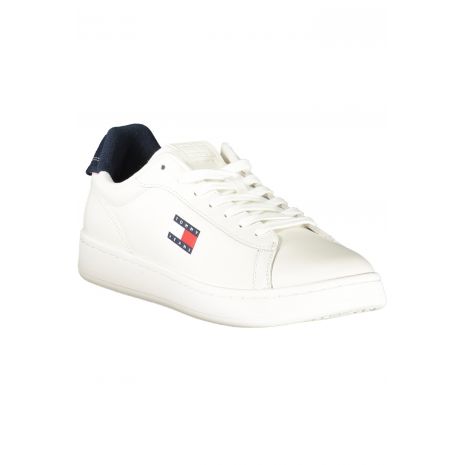 TOMMY HILFIGER Ανδρικά Λευκά Sneakers EM0EM01596