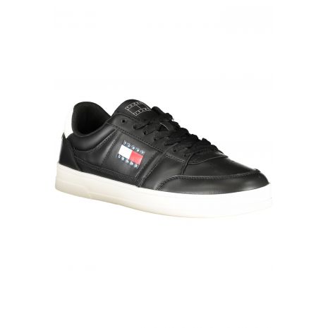 TOMMY HILFIGER Ανδρικά Sneakers Μαύρα EM0EM01574