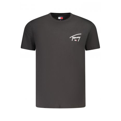 TOMMY HILFIGER Ανδρικό Κοντομάνικο T-Shirt Μαύρο DM0DM23550