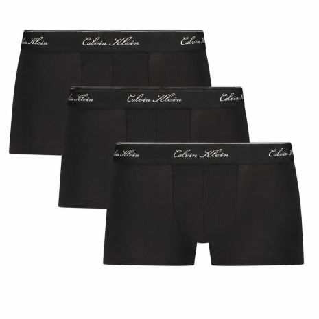 CALVIN KLEIN Ανδρικά Μπόξερ 3 Τεμαχίων Μαύρα LV00NB4607_NETM6