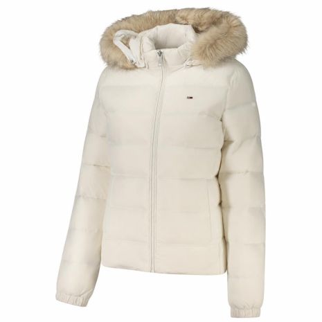 TOMMY HILFIGER Γυναικείο Μπουφάν Λευκό DW0DW18312