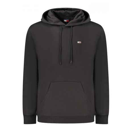 TOMMY HILFIGER Ανδρική Μαύρη Ζακέτα Φούτερ με Κουκούλα DM0DM20742