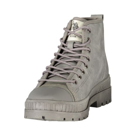 U.S. POLO ASSN. Γυναικεία Γκρι Μποτάκια με Κορδόνια Αστραγάλου  LEGEND003WGU1