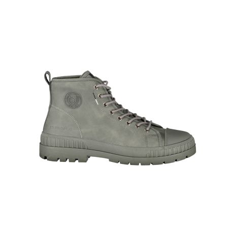 U.S. POLO ASSN. Ανδρικά Μποτάκια με Κορδόνια Γκρι LEGEND001MGU1