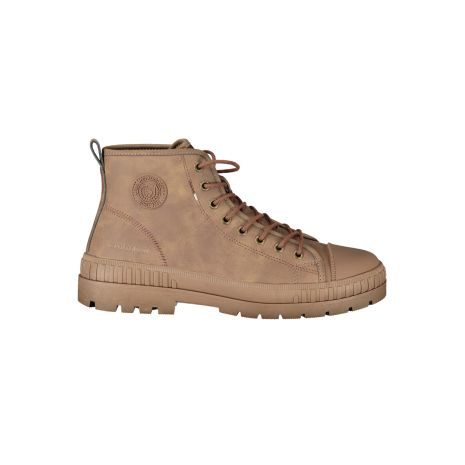 U.S. POLO ASSN. Ανδρικά Καφέ Μποτάκια με Κορδόνια LEGEND001MGU1
