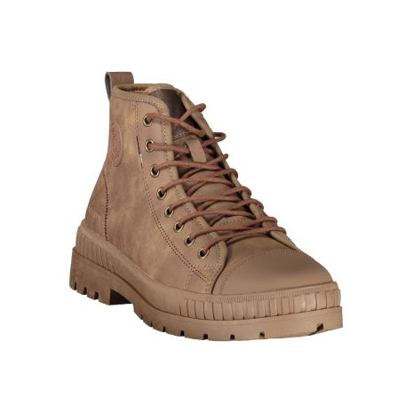 U.S. POLO ASSN. Ανδρικά Καφέ Μποτάκια με Κορδόνια LEGEND001MGU1