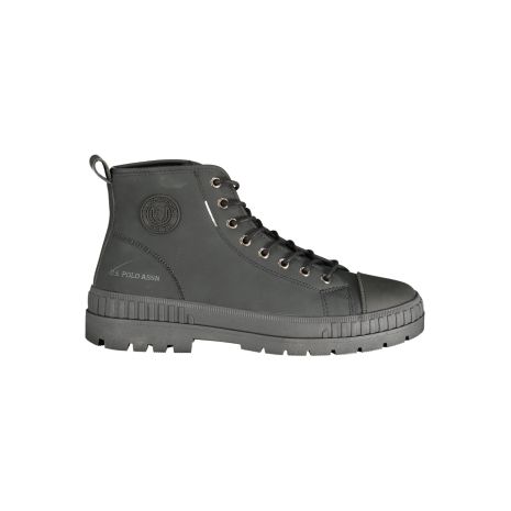 U.S. POLO ASSN. Ανδρικά Μαύρα Μποτάκια με Κορδόνια LEGEND001MGU1