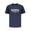 TOMMY HILFIGER Ανδρικό Κοντομάνικο T-Shirt Μπλε, DM0DM23376